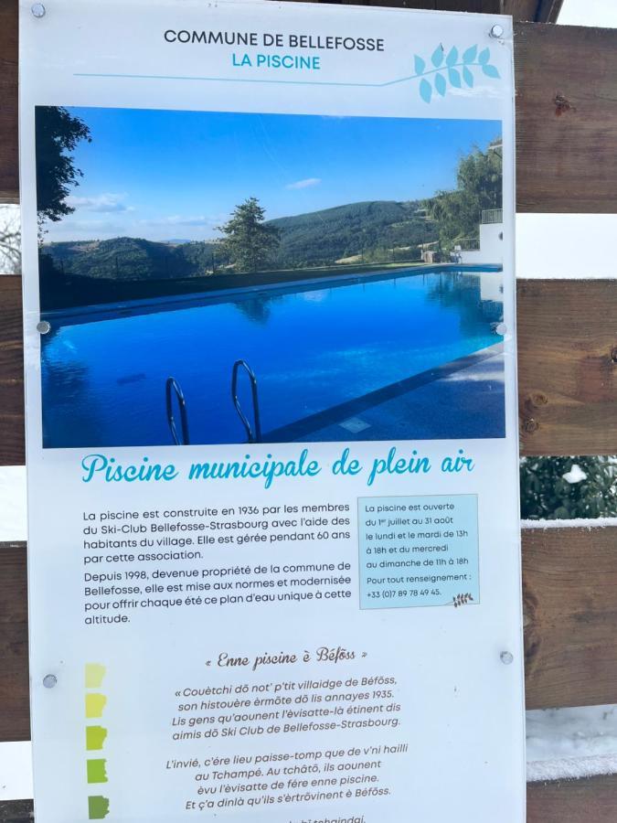 Maison Independante De Montagne En Alsace Bellefosse 외부 사진